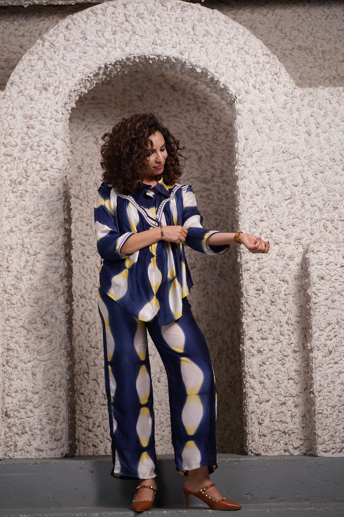 Monday Blues Co-ord Set