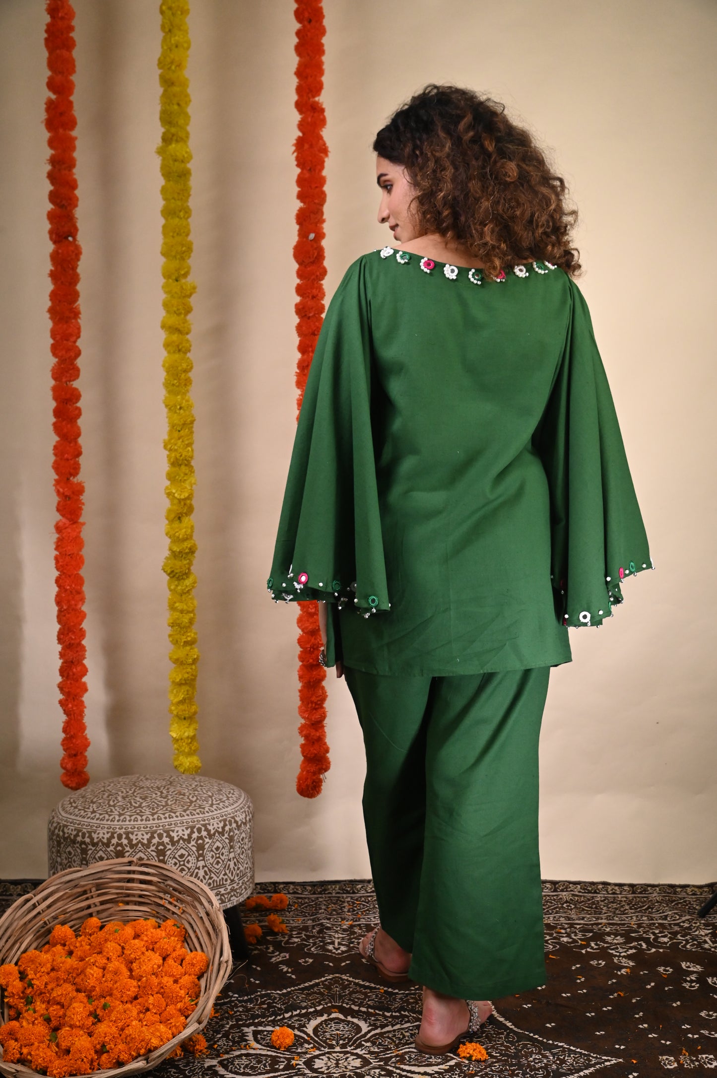 Mohini Linen Kurta set(set of 2)