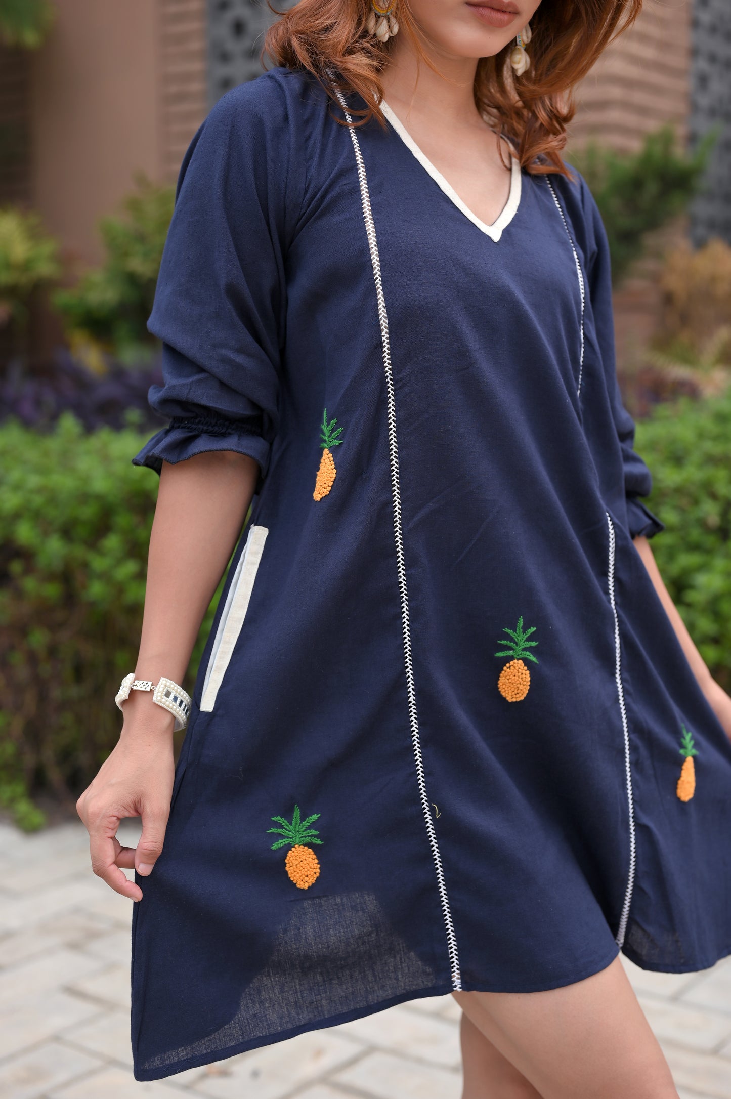 Twinning Best Friends / Sister linen dress