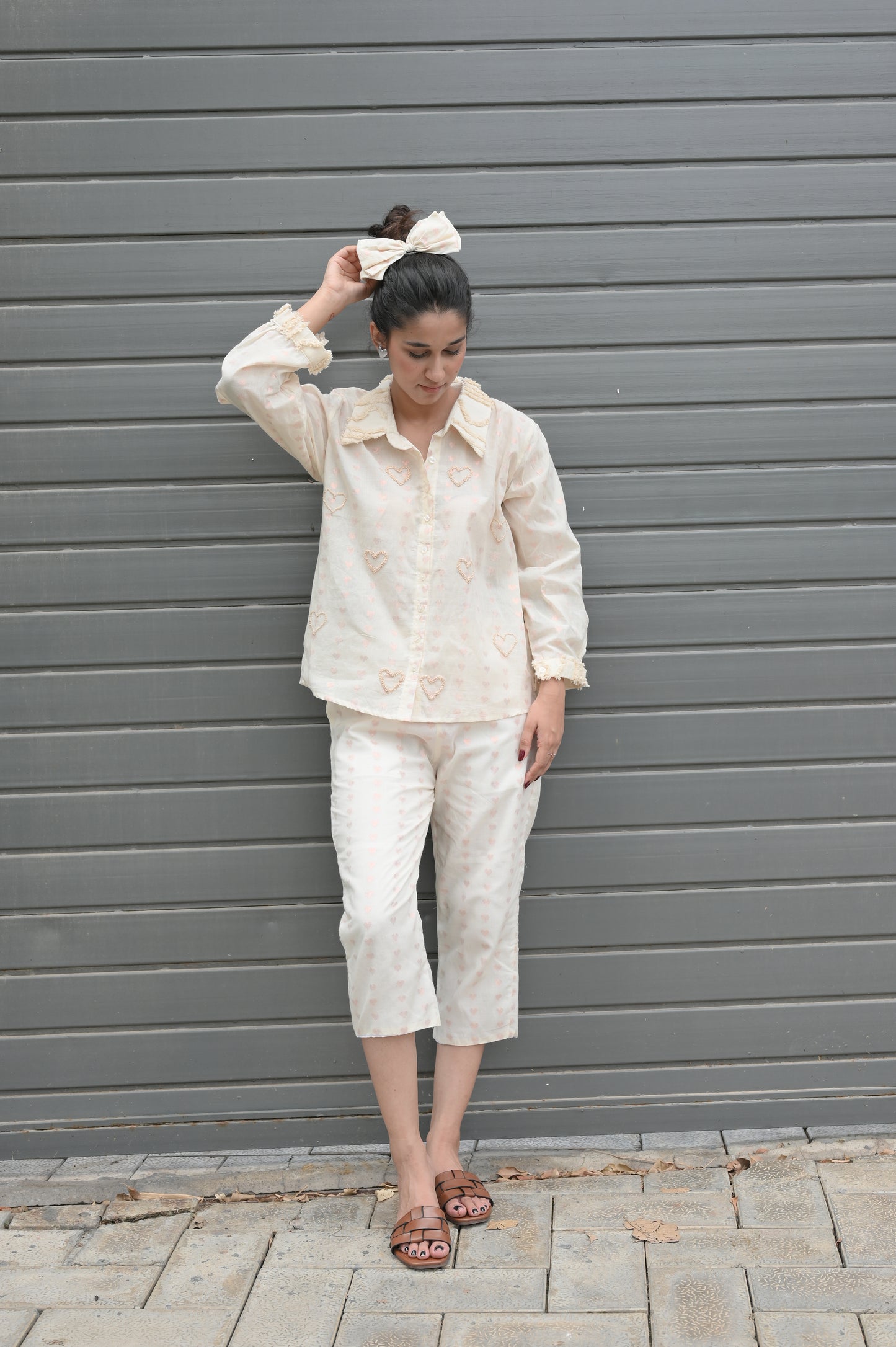 Love my Heart Out cotton Co-ord