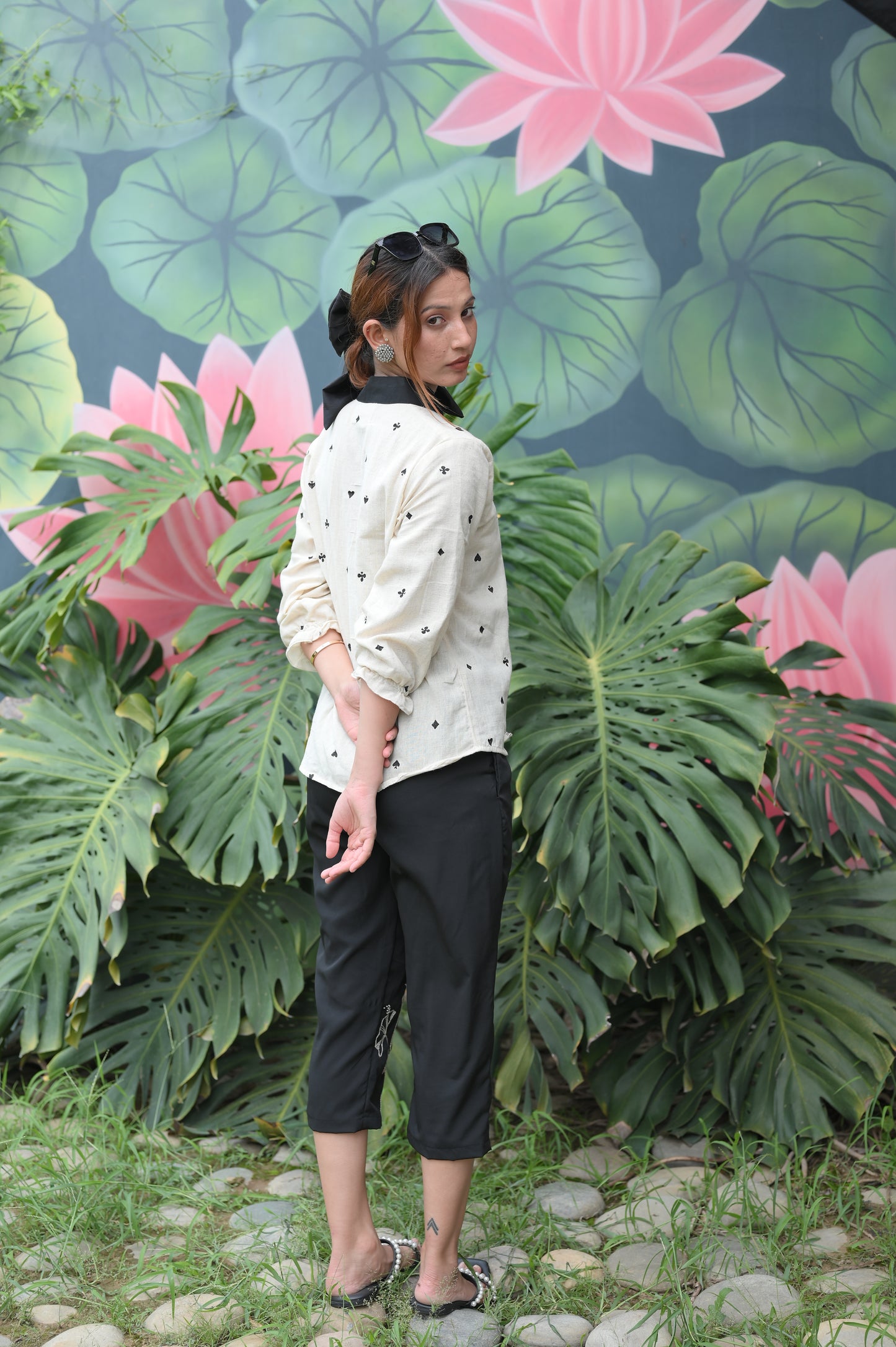 Spades Linen Co-ord set