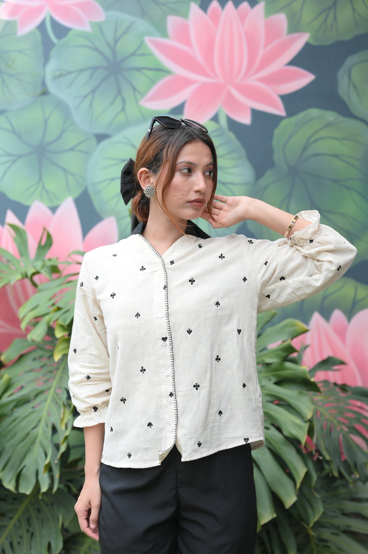 Spades Linen Co-ord set