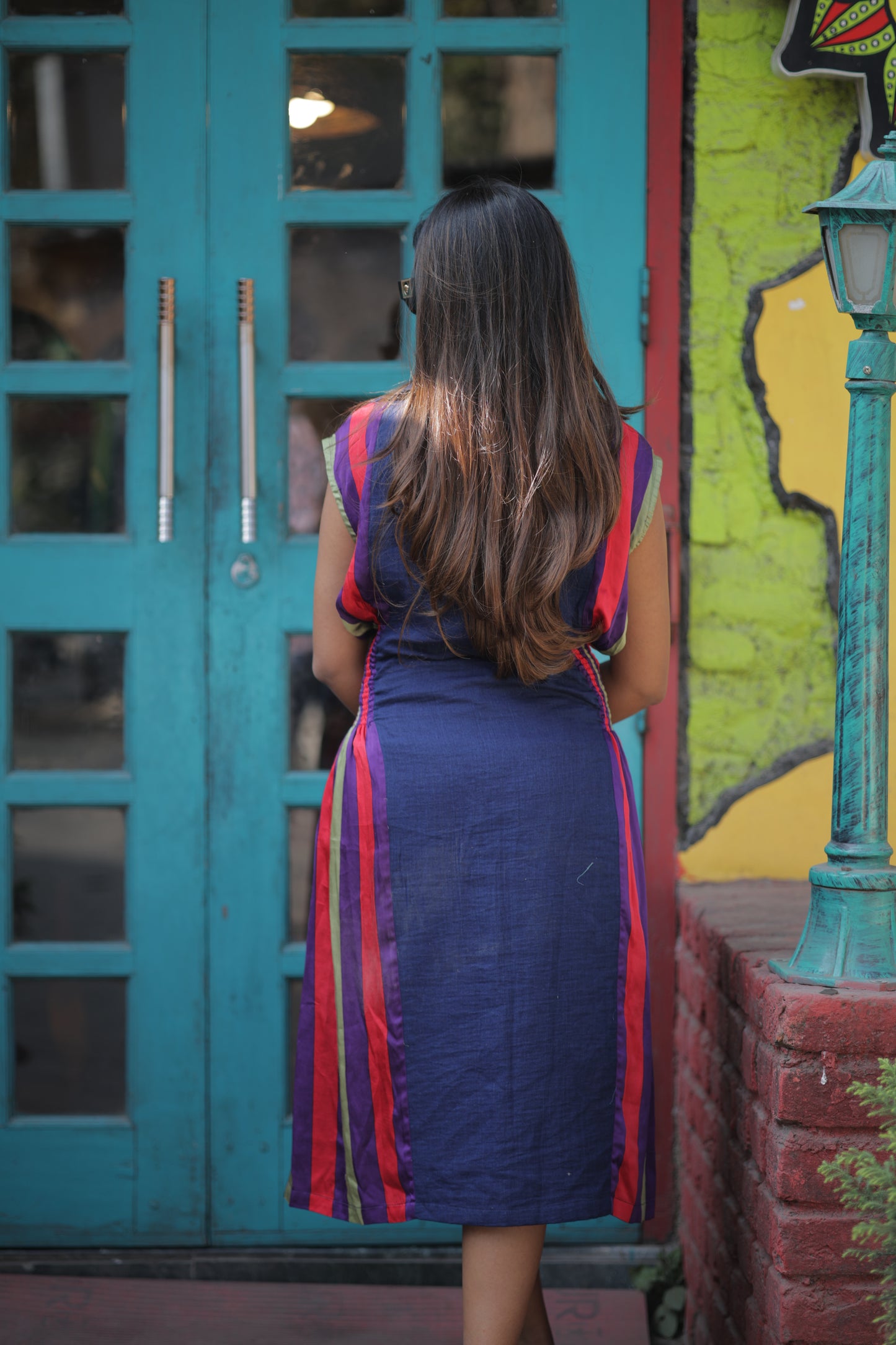 Stripe Punch Dress